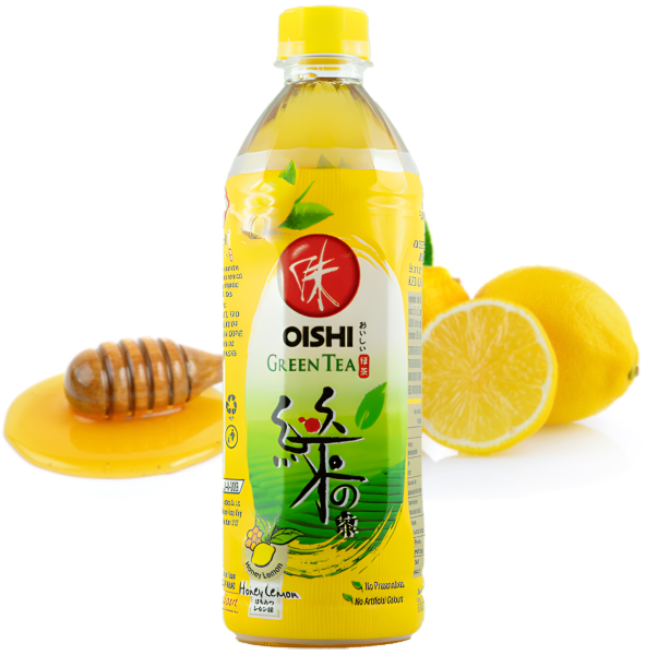 OISHI - Green Tea Honey Lemon 500ml